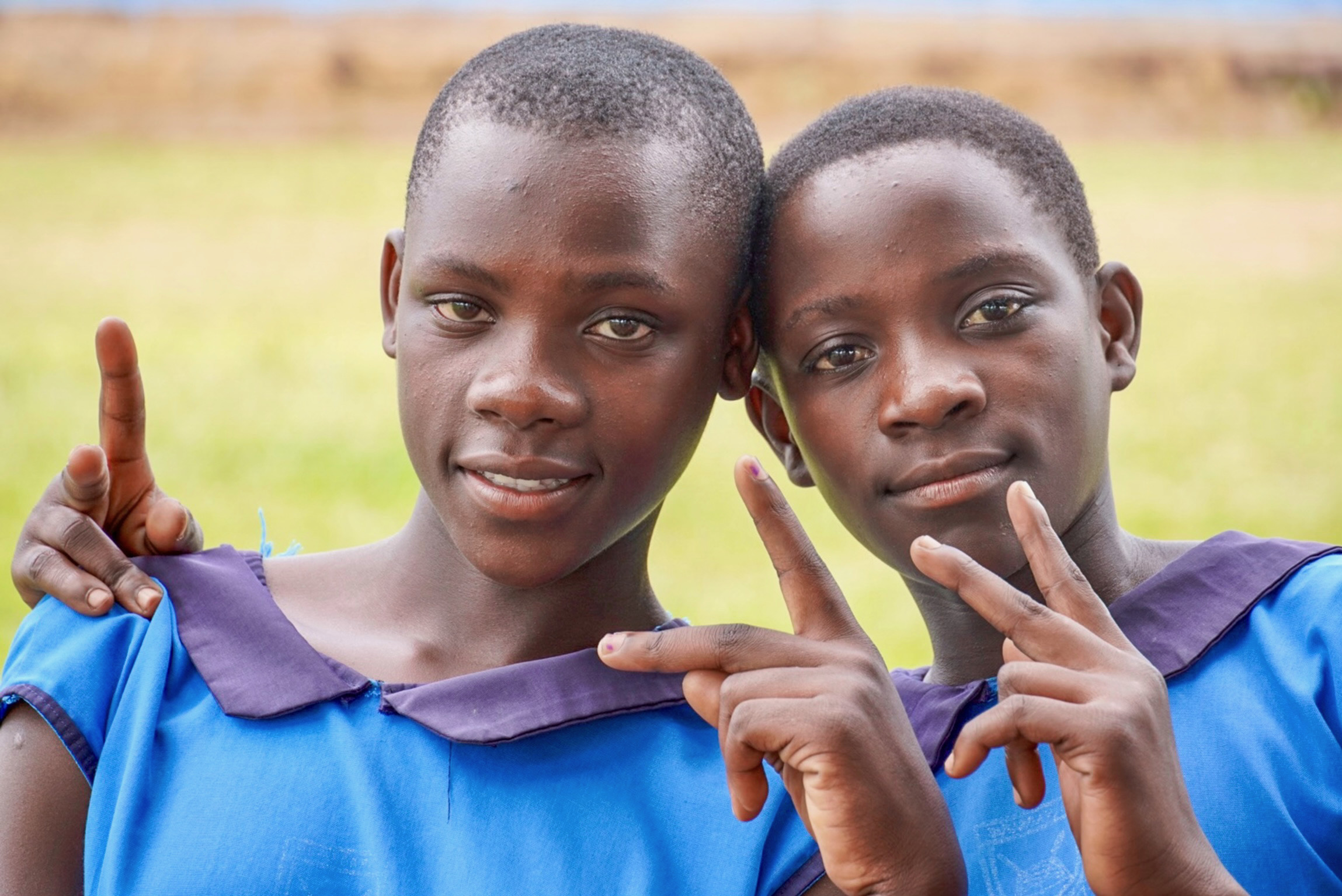 Global Village Connect community members in Uganda