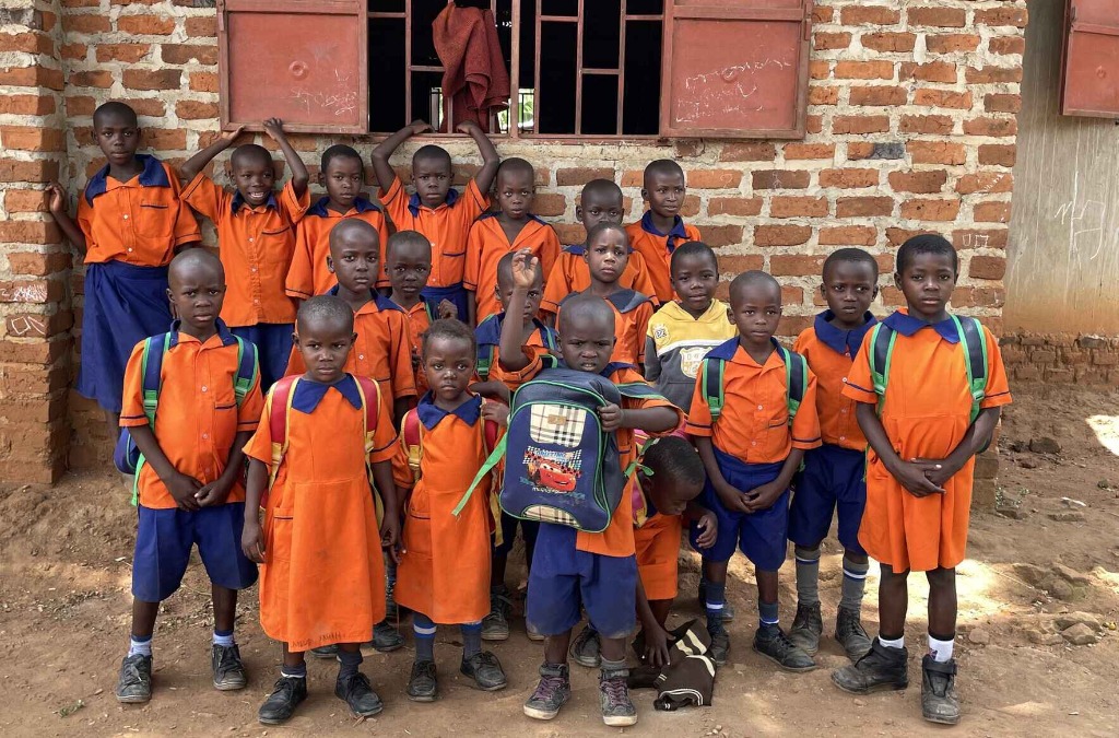 Students at African Soup Primary School